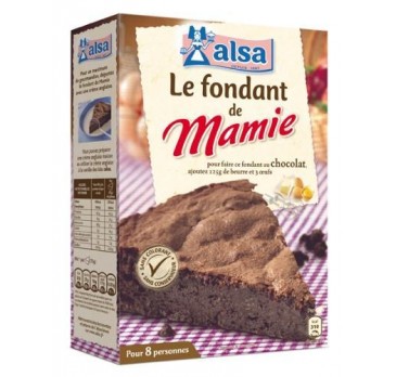 Fondant au Chocolat Alsa : Une préparation pour gâteau fondant